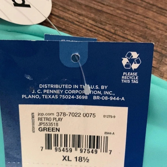 Girls Swimsuit Tankini Brief Size XL 18 plus Arizona Co NWT - Picture 6 of 8